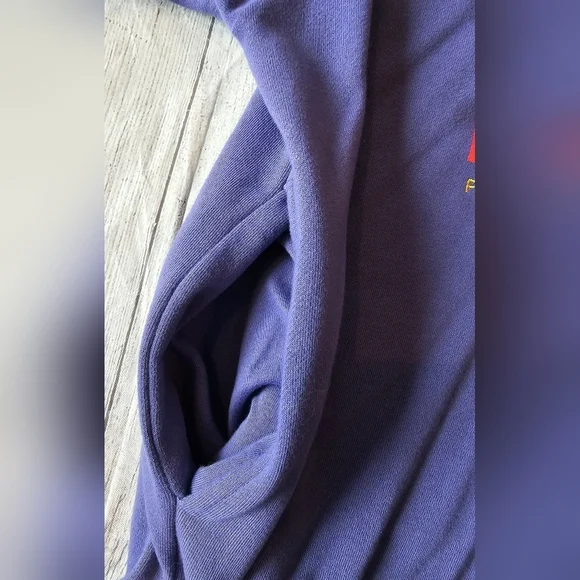 Disneyland Hong Kong •Size Large• Purple Minnie Mouse Pullover Hoodie Cotton - Picture 4 of 7